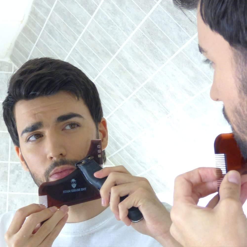 Beard Shaping Template, Men's Beard Styling Comb, Beard Trim Comb Shaper Template For Shaving Beard Straightener, Beard Shaping and Styling Template Comb, Hair Beard Trimmer Stencil, Men Beard Salon Brush Tools Barber Accessories Beard Shaping Template, Men's Beard Styling Comb, Beard Trim Comb Shaper Template For Shaving Beard Straightener, Beard Shaping and Styling Template Comb, Hair Beard Trimmer Stencil, Men Beard Salon Brush Tools Barber Accessories